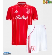 Nottingham Forest Douglas Luiz #12 Hjemmedraktsett Barn 2025-26 Kortermet (+ Korte bukser)